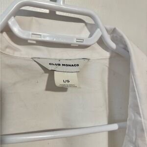 Club Monaco Elegant White Blouse